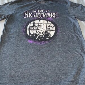 The Nightmare Graphic Tee - Gray Short Sleeve